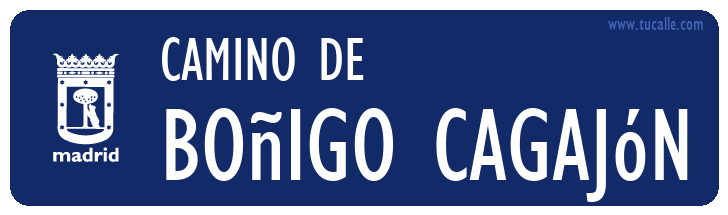cartel_de_camino-de-Boñigo Cagajón_en_madrid